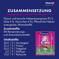 Vitakraft catstick mini eend&konijn - afbeelding 3