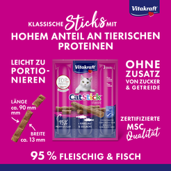 Vitakraft catstick mini kabeljauw&koolvis - afbeelding 5