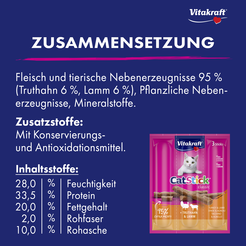 Vitakraft catstick mini kalkoen&lam - afbeelding 3