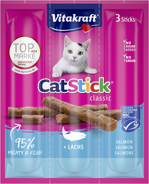 Vitakraft catstick mini zalm - afbeelding 1