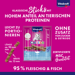 Vitakraft catstick mini zalm - afbeelding 5