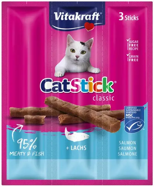 Vitakraft catstick mini zalm