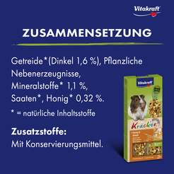 Vitakraft caviakracker honing & spelt 2in1 - afbeelding 4