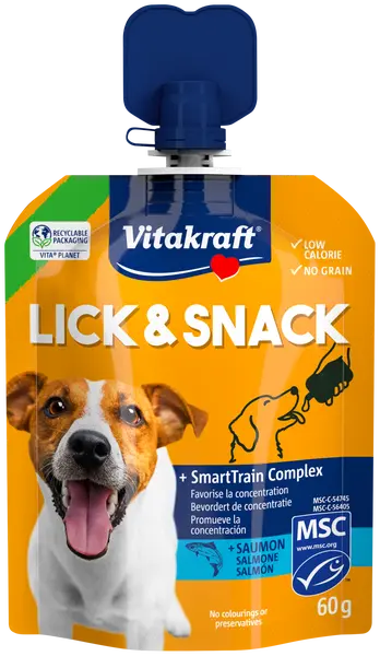 Vitakraft dog lick&snack zalm MSC 60gr. - afbeelding 1