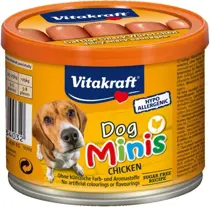 Vitakraft dog-minis+kip blik a 12 st.