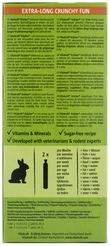 Vitakraft dwergkonijnkracker honing & spelt 2in1 - afbeelding 3