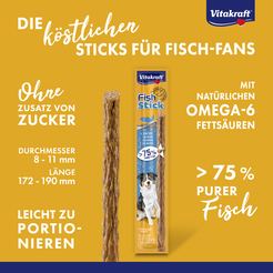 Vitakraft fishstick hond zalm 15 gram - afbeelding 5