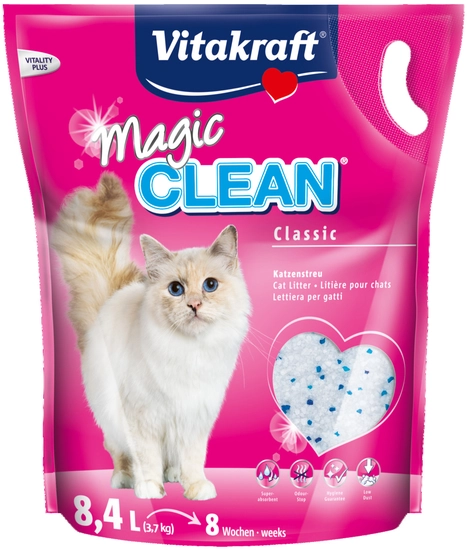 Vitakraft magic clean 8,4 liter (3,7 kg) kattenbakvulling