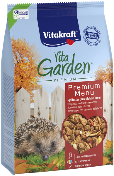 Vitakraft premium menu voor egels menu 600 gram - afbeelding 1