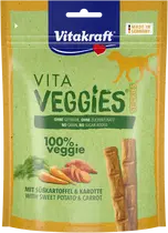 Vitakraft Vita veggies dog stickies zoete aardappel & wortel 80 gram