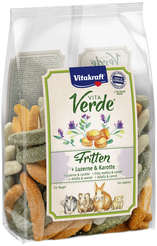 Vitakraft vita verde fritten alfalfa&wortel 200 gram