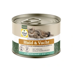 Vitalstyle cat blik huid+vacht 200 gr. SALE! t.h.t. 22-06-2026