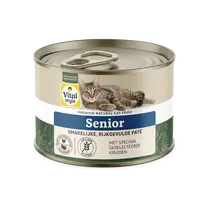 Vitalstyle Ecostyle blik senior care 200gr. kattenvoer - afbeelding 1