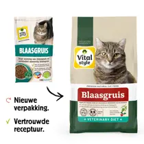 Vitalstyle Ecostyle cat blaasgruis 3,5 kg kattenvoer