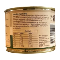 Vitalstyle Ecostyle cat blik adult original rund 200gr. kattenvoer - afbeelding 3