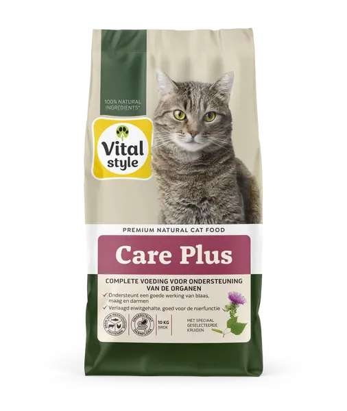 Vitalstyle Ecostyle cat care plus 10kg kattenvoer - afbeelding 1