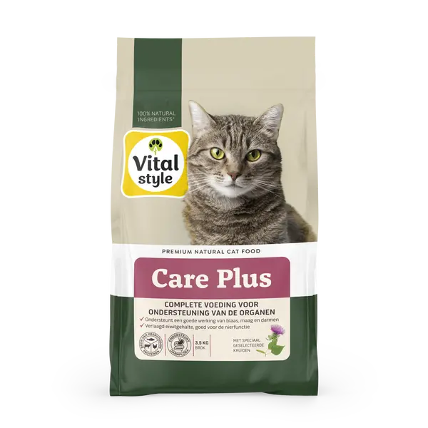 Vitalstyle Ecostyle cat care plus 3,5kg kattenvoer - afbeelding 1