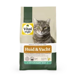 Vitalstyle Ecostyle cat huid&vacht 3,5 kg kattenvoer
