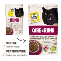 Vitalstyle Ecostyle cat care met rund 4 kg kattenvoer - afbeelding 2