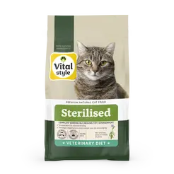 Vitalstyle Ecostyle cat sterilised 3,5kg kattenvoer - afbeelding 1