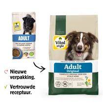 Vitalstyle Ecostyle dog adult original 3kg Hondenvoer - afbeelding 2
