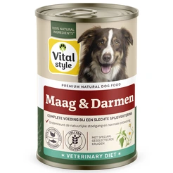 Vitalstyle Ecostyle dog blik maag&darm 400gr. Hondenvoer
