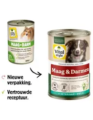 Vitalstyle Ecostyle dog blik maag&darm 400gr. Hondenvoer - afbeelding 2