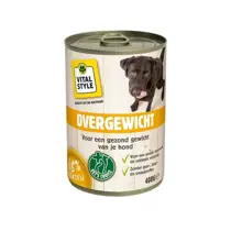 Vitalstyle Ecostyle dog blik overgewicht 400 gram Hondenvoer