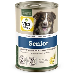 Vitalstyle Ecostyle dog blik senior 400 gram Hondenvoer