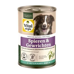 Vitalstyle Ecostyle dog blik spieren + gewrichten 400 gram Hondenvoer