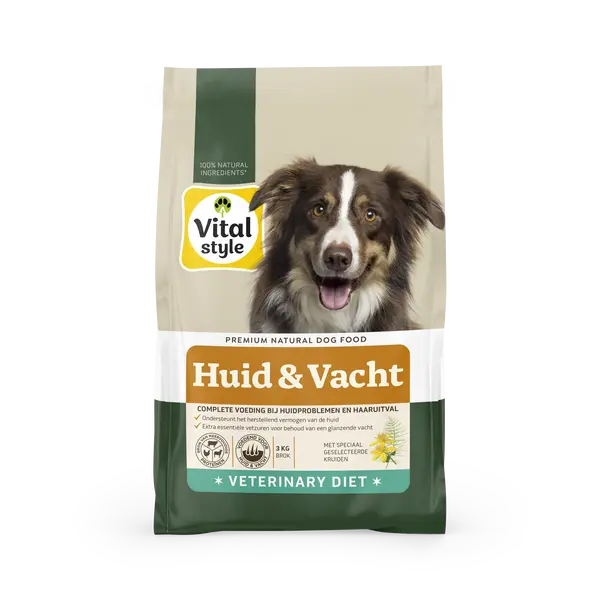 Vitalstyle Ecostyle dog huid&vacht 3kg Hondenvoer - afbeelding 1