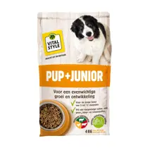 Vitalstyle Ecostyle dog pup + junior 4 kg Hondenvoer - afbeelding 1