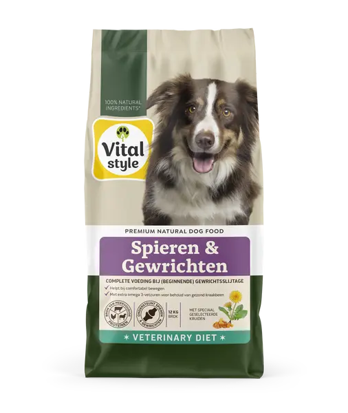 Vitalstyle Ecostyle dog spieren&gewrichten 12kg hondenvoer - afbeelding 1