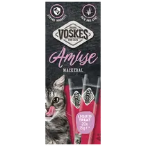 Voskes amuse liquid treat makreel 20x15 gram - afbeelding 1