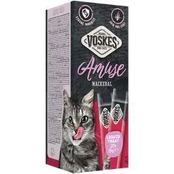 Voskes amuse liquid treat makreel 20x15 gram SALE! - afbeelding 4