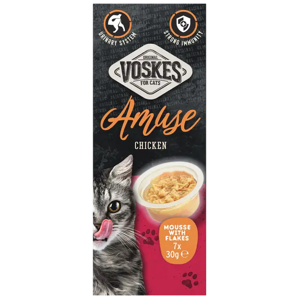 Voskes amuse mousse kip 7x30 gram - afbeelding 1