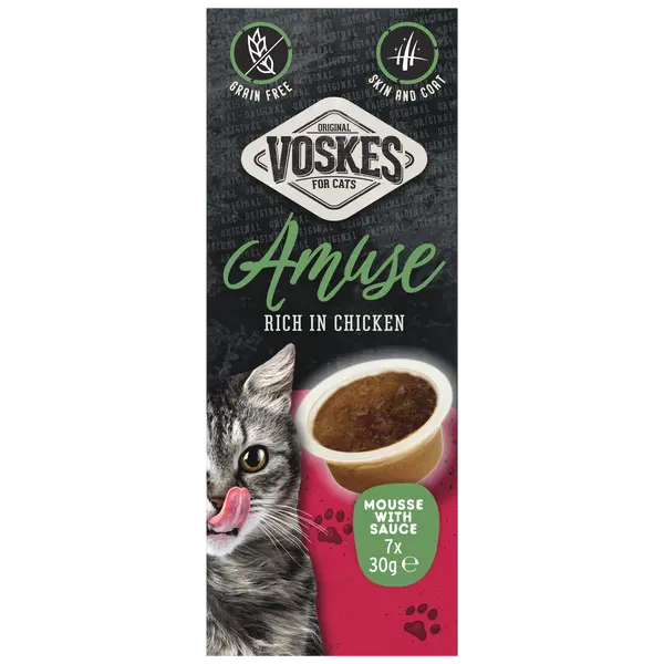 Voskes amuse mousse saus rijk aan kip 7x30 gram - afbeelding 1