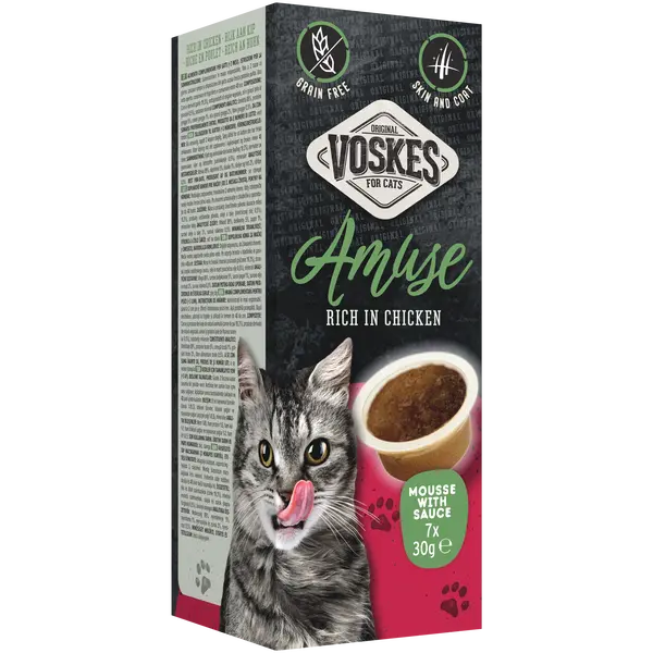 Voskes amuse mousse saus rijk aan kip 7x30 gram SALE! - afbeelding 1