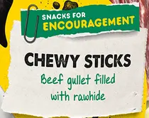 Voskes runderluchtpijp met runderhuid 3 stuks - afbeelding 2