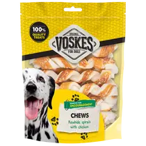 Voskes spiralen met runderhuid en kip 20st. - afbeelding 1