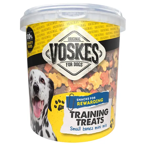 Voskes training botjes mini mix 500 gram - afbeelding 1