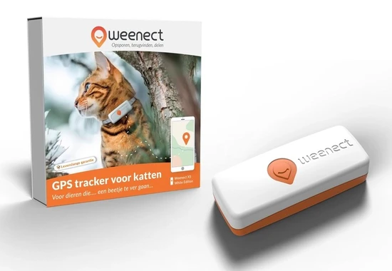 Weenect cat gps tracker XS wit - afbeelding 1