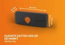 Weenect cat gps tracker XS zwart - afbeelding 2