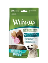 Whimzees puppy value bag medium/large breeds 14 stuks - afbeelding 1