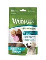 Whimzees puppy value bag medium/large breeds 14 stuks - afbeelding 1