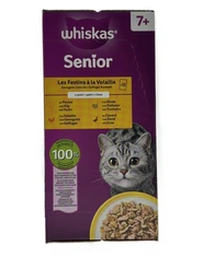 Whiskas multi-pack senior 7+ gevogelte in gelei 12x85gr. - afbeelding 3