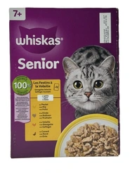 Whiskas multi-pack senior 7+ gevogelte in gelei 12x85gr. - afbeelding 2