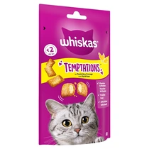Whiskas temptations met kip/kaas 60 gr - afbeelding 1