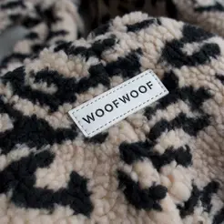 WOOFWOOF draagzak panter teddy verstelbaar - afbeelding 3
