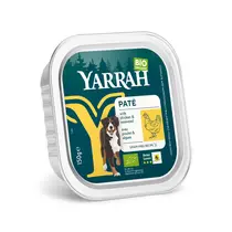 Yarrah hond biologisch alu pate kip&zeewier 150gr.
